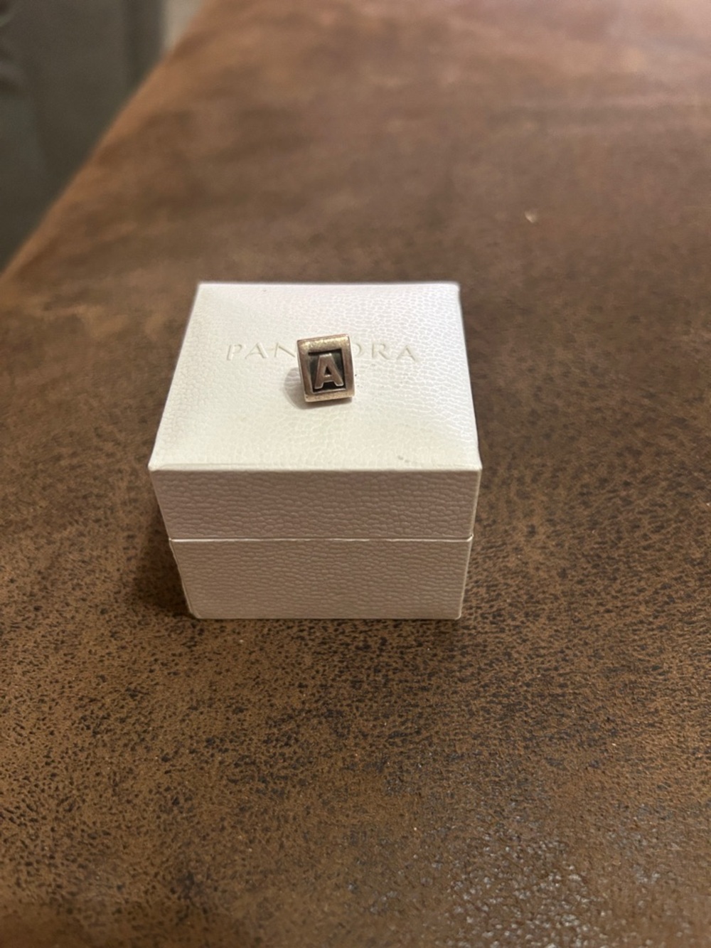 Pandora Silver 'A' Alphabet Charm